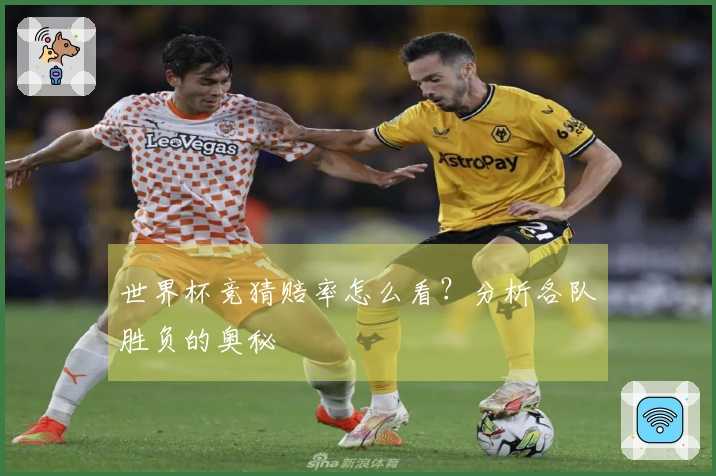 世界杯竞猜赔率怎么看？分析各队胜负的奥秘