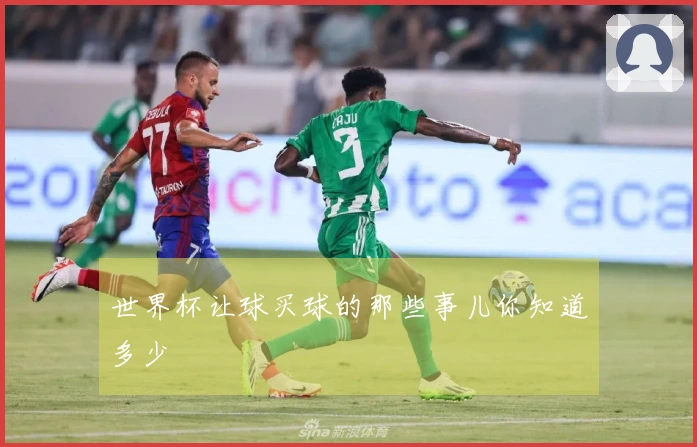 世界杯让球买球的那些事儿你知道多少