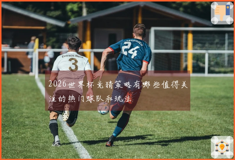 2026世界杯竞猜策略有哪些值得关注的热门球队和玩法